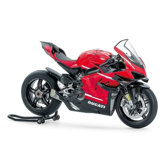 Ducati Superleggera V4 + racing kit 1/12 Tamiya Tamiya 14143 - 1 14143-Ducati Superleggera V4 + kit course 1/12 Tamiya - 14143