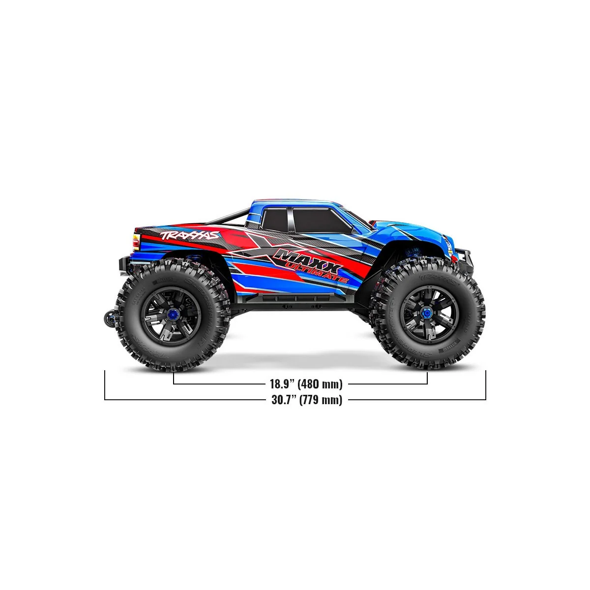 X-Maxx Ultimate VXL 8S TQi TSM Traxxas Traxxas TRX-77097-4 - 24