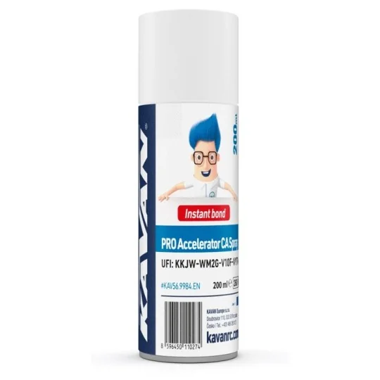 copy of Activator spray 200ml Siva cyano Kavan RC KAV56.9984.EN - 1 KAV56.9984.EN-Kavan 200ml Cyanoacrylate Aerosol Activator - KAV56.9984.EN