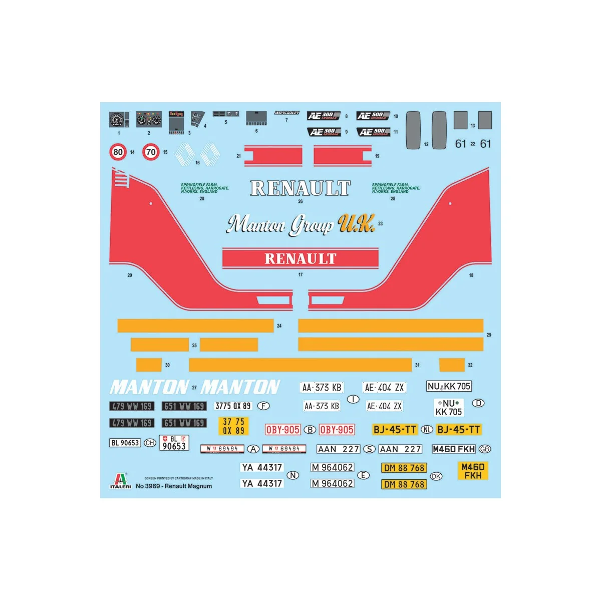 Renault AE500 Magnum truck 1/24 Italeri Italeri I3969 - 3