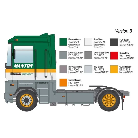 I3969-Camion Renault AE500 Magnum 1/24 Italeri - I3969