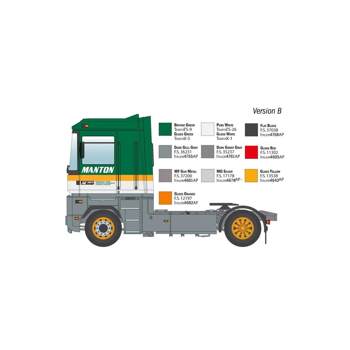 Camion Renault AE500 Magnum 1/24 Italeri Italeri I3969 - 5