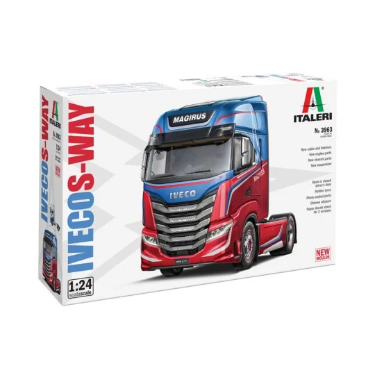 IVECO S-Way truck 1/24 Italeri Italeri I3963 - 2 I3963-IVECO S-Way truck 1/24 Italeri - I3963