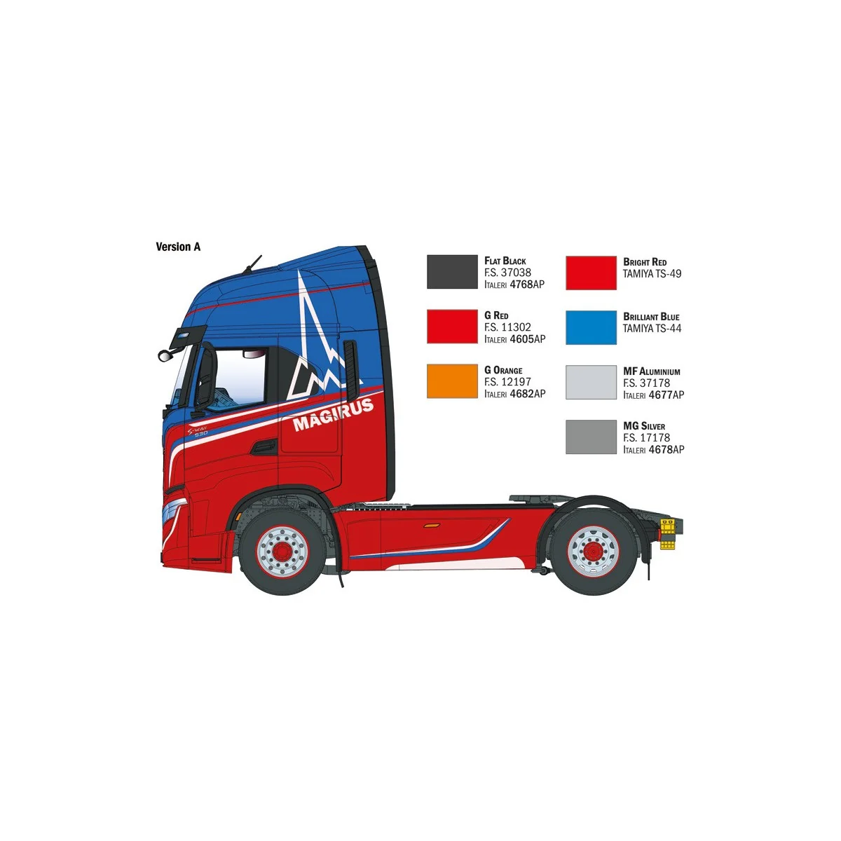 IVECO S-Way truck 1/24 Italeri Italeri I3963 - 4 IVECO S-Way truck 1/24 Italeri Italeri I3963 - 4
