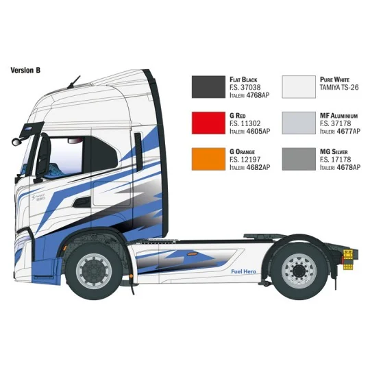 IVECO S-Way truck 1/24 Italeri Italeri I3963 - 5 I3963-IVECO S-Way truck 1/24 Italeri - I3963