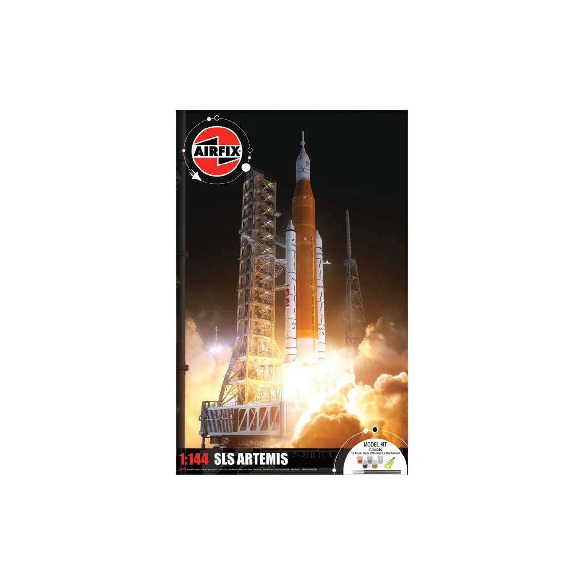 Fusée SLS Artemis 1/144 Airfix + colle et peintures Airfix A50202 - 1 Fusée SLS Artemis 1/144 Airfix + colle et peintures Airfix A50202 - 1
