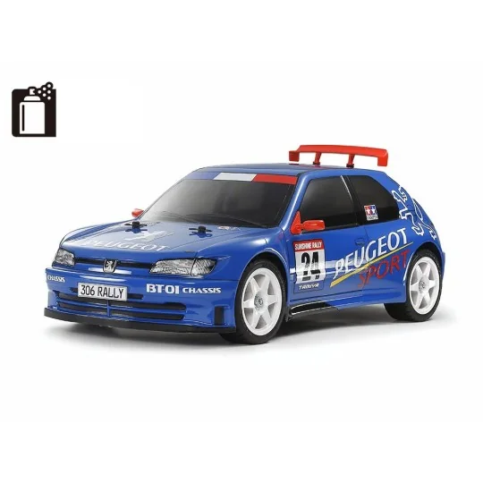 47513-Kit Peugeot 306 Maxi BT-01 Tamiya - 47513
