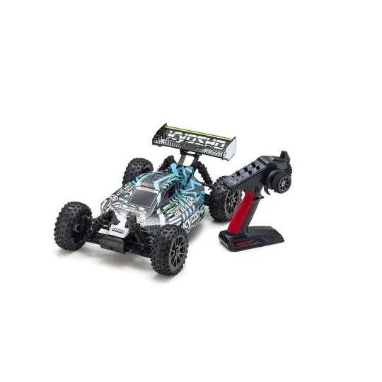 34118T2-Inferno NEO 4.0 VE Readyset Blanc 1/8 RTR Kyosho - 34118T2