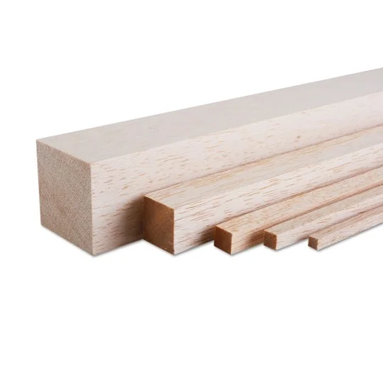 KAV60.1312525-Baguette Balsa 25x25x1000mm - KAV60.1312525