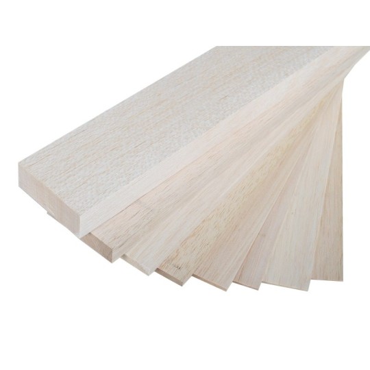 KAV60.141108-Planche Balsa 8x100x1000mm Kavan - KAV60.141108