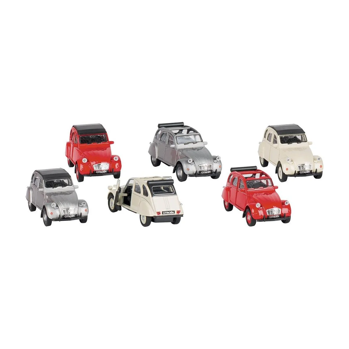 Miniature Diecast Citroën 2CV 1/34 Welly 12180 - 1