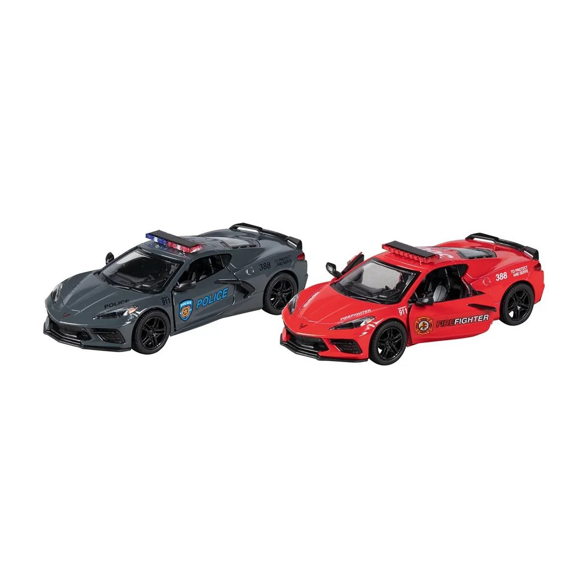 Miniature Diecast Corvette (2021) 1/36 Kinsmart 12320 - 1 Miniature Diecast Corvette (2021) 1/36 Kinsmart 12320 - 1
