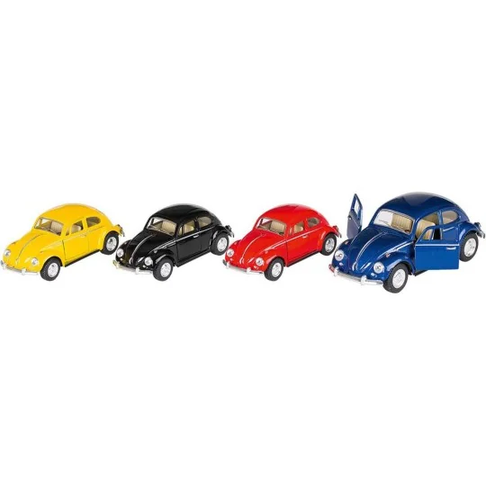 Miniature Diecast Volkswagen Beetle (1967) 1/32 Kinsmart 12060 - 1 12060-Miniature Diecast Volkswagen Beetle (1967) 1/32 Kinsmart - 12060