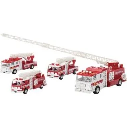 Miniature Diecast Fire Truck 18cm 12115 - 1