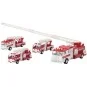 12115-Miniature Diecast Fire Truck 18cm - 12115