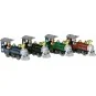 12104-Miniature Diecast Locomotive type vapeur 15cm