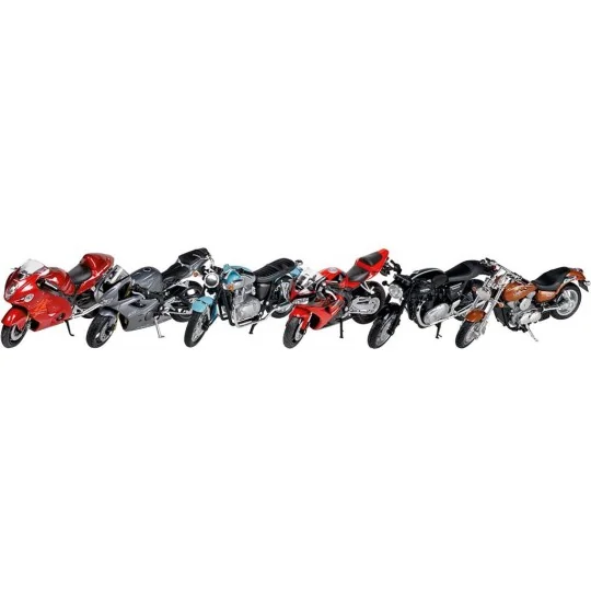 12183-Miniature Diecast Motorcycle 1/18 Welly - 12183