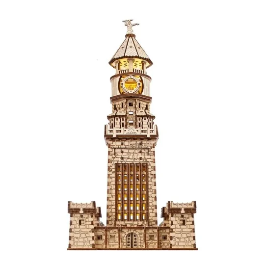 UG-70254-Phare d’Alexandrie Puzzle 3D bois UGEARS - UG-70254