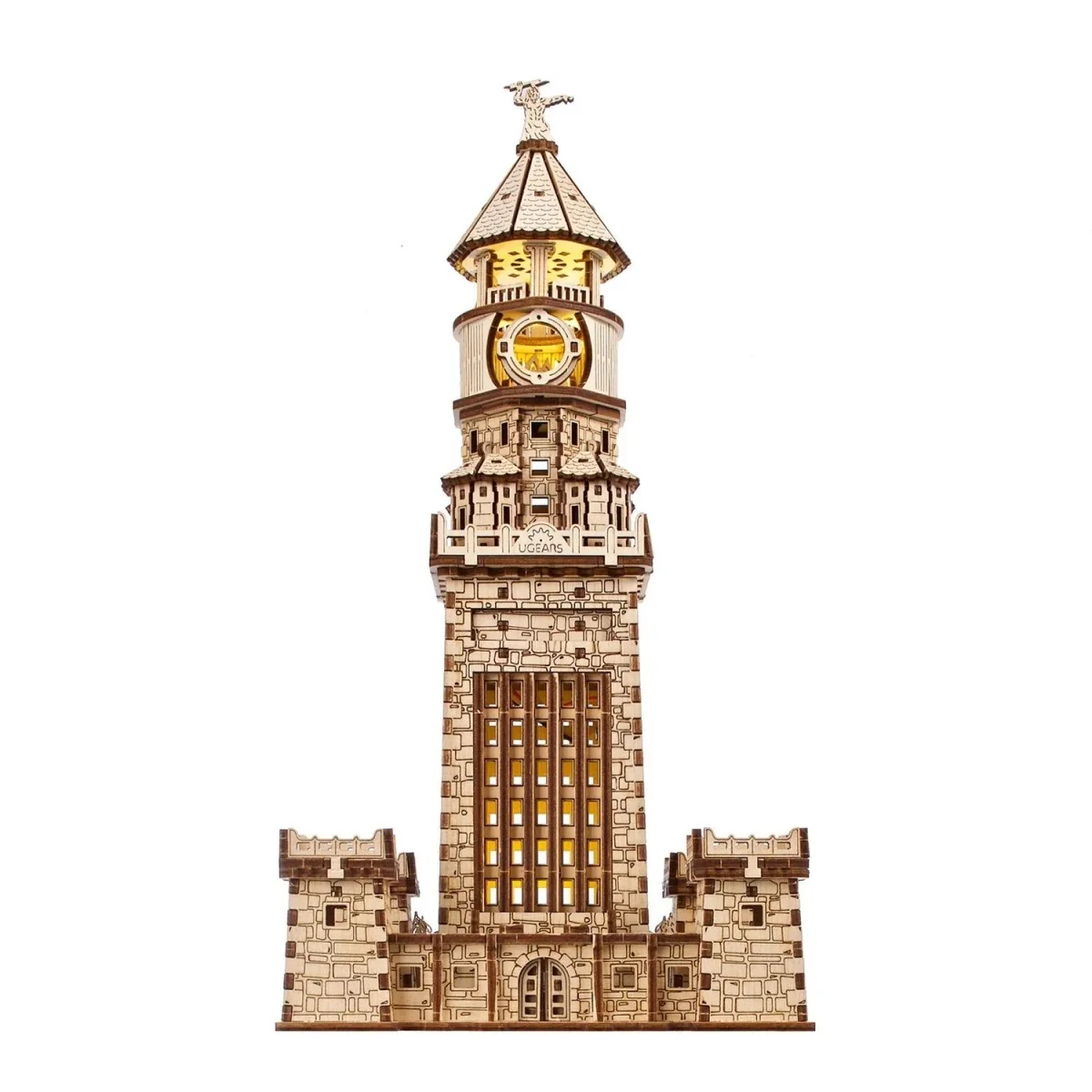 Lighthouse of Alexandria 3D wooden puzzle UGEARS UGEARS UG-70254 - 2 Lighthouse of Alexandria 3D wooden puzzle UGEARS UGEARS UG-70254 - 2