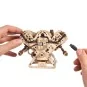 UG-70264-Moteur V8 Puzzle 3D bois UGEARS