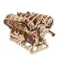 UG-70264-Moteur V8 Puzzle 3D bois UGEARS