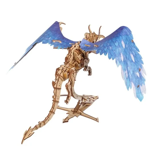 Dragon Tempête Puzzle 3D bois UGEARS UGEARS UG-70151 - 3 UG-70151-Dragon Tempête Puzzle 3D bois UGEARS - UG-70151