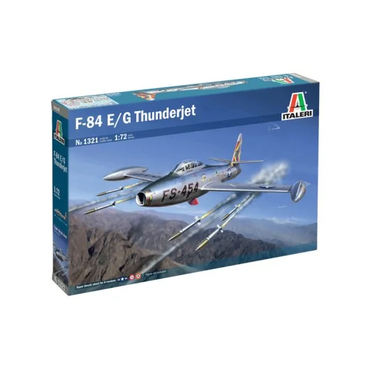 I1321-Avion F-84G Thunderjet 1/72 Italeri
