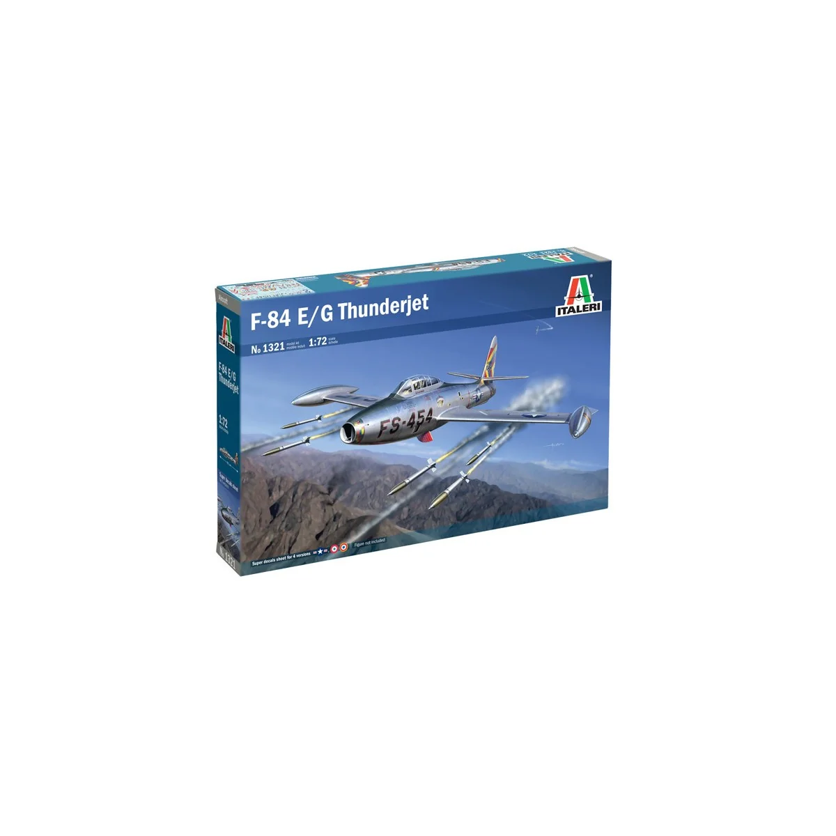 F-84G Thunderjet aircraft 1/72 Italeri Italeri I1321 - 3