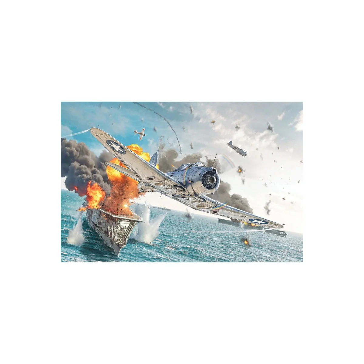 Avion SBD-3 Dauntless 1/48 Italeri Italeri I2841 - 1 Avion SBD-3 Dauntless 1/48 Italeri Italeri I2841 - 1