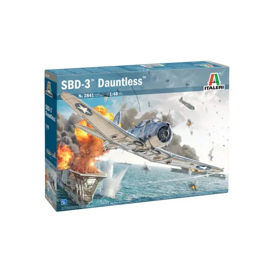 Avion SBD-3 Dauntless 1/48 Italeri Italeri I2841 - 3 I2841-Avion SBD-3 Dauntless 1/48 Italeri - I2841