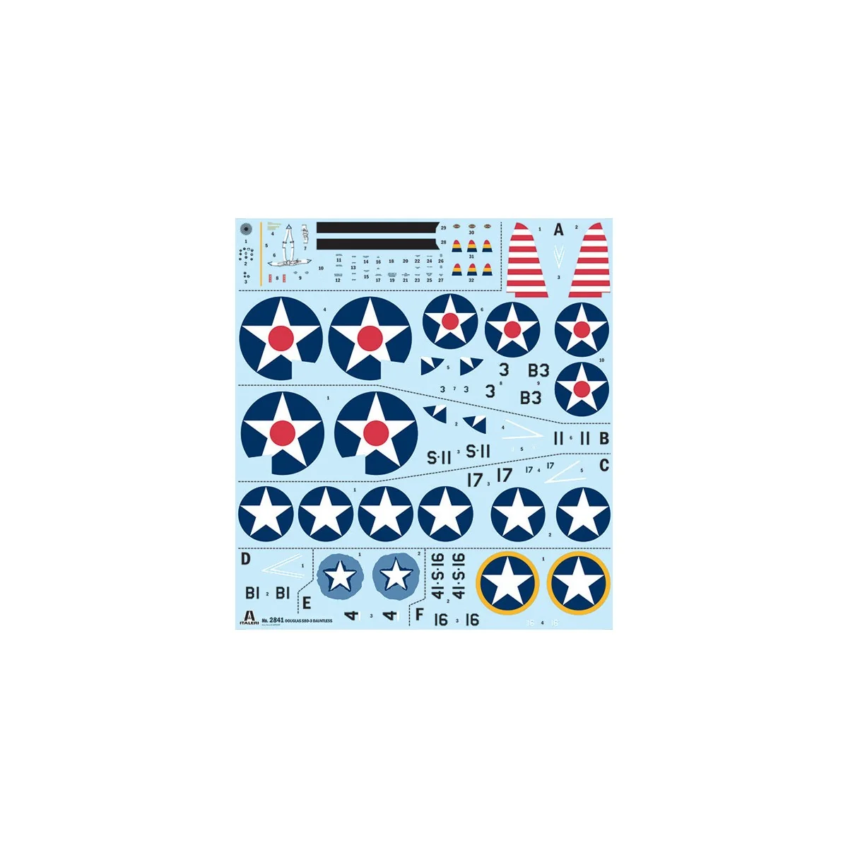 SBD-3 Dauntless plane 1/48 Italeri Italeri I2841 - 4
