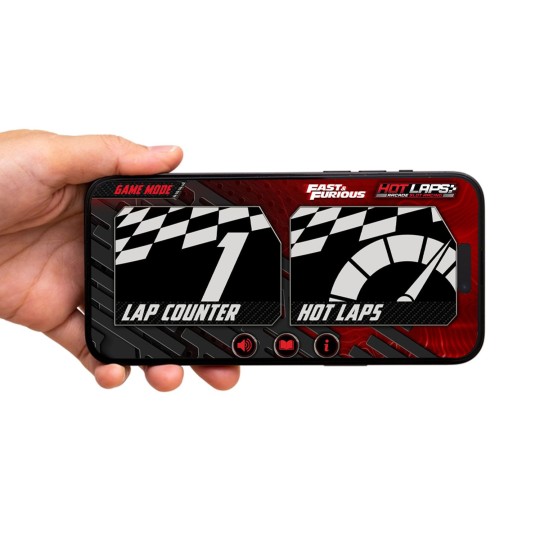C1458P-Circuit Fast and Furious Hot Laps 1/32 Scalextric