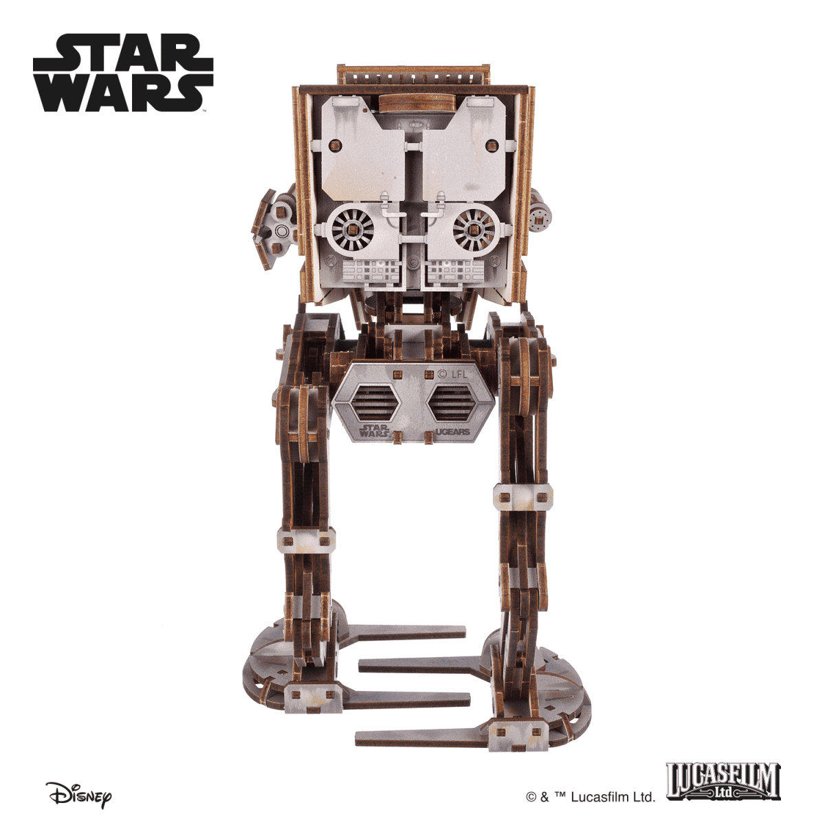 AT-ST Walker 3D Wooden Puzzle UGEARS UGEARS UG-70268 - 7