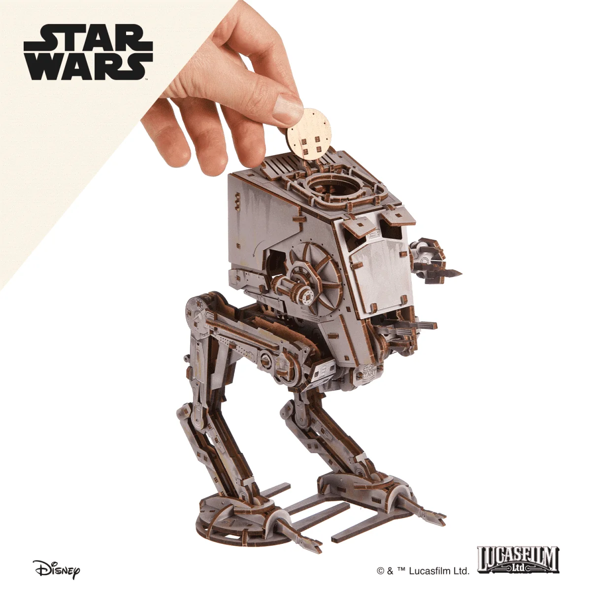 AT-ST Walker 3D Wooden Puzzle UGEARS UGEARS UG-70268 - 8