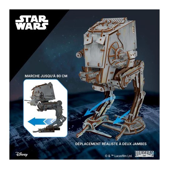 UG-70268-AT-ST Walker Star Wars 3D Wooden Puzzle UGEARS
