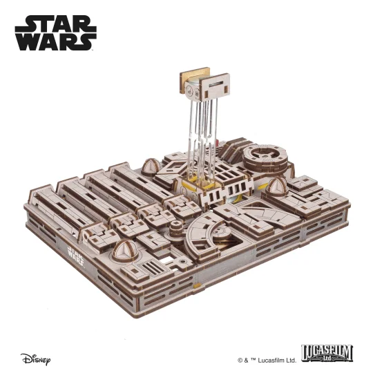 Luke Skywalker's X-Wing Star Wars 3D Wooden Puzzle UGEARS UGEARS UG-70269 - 10 UG-70269-Luke Skywalker's X-Wing Star Wars 3D Wooden Puzzle UGEARS - UG-70269