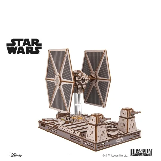 UG-70270-Chasseur TIE Star Wars Puzzle 3D bois UGEARS - UG-70270