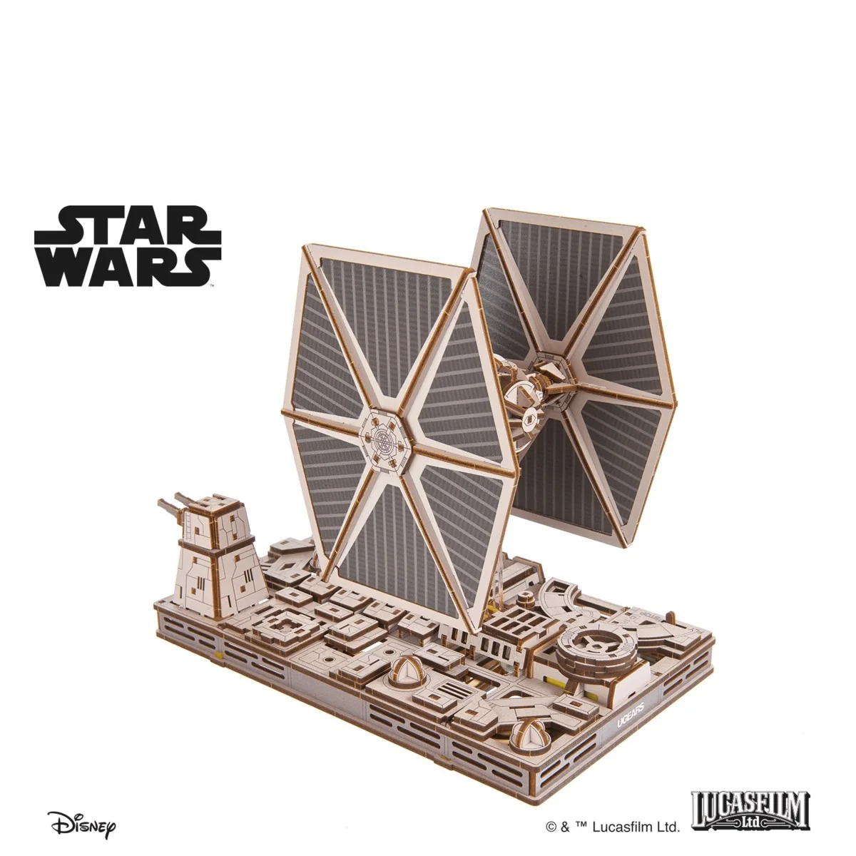 Chasseur TIE Star Wars Puzzle 3D bois UGEARS UGEARS UG-70270 - 3