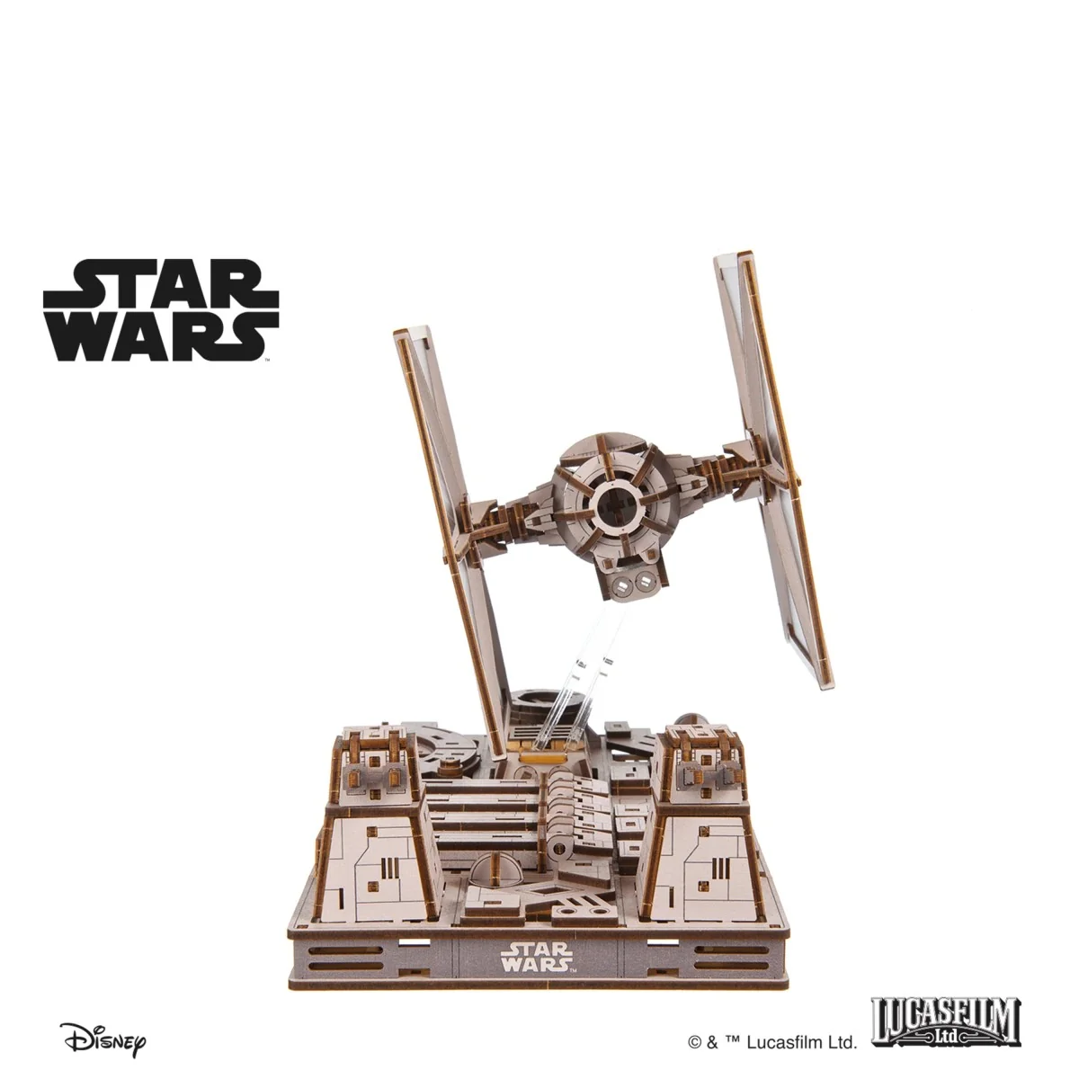 TIE Fighter 3D Wooden Puzzle UGEARS UGEARS UG-70270 - 5 TIE Fighter 3D Wooden Puzzle UGEARS UGEARS UG-70270 - 5