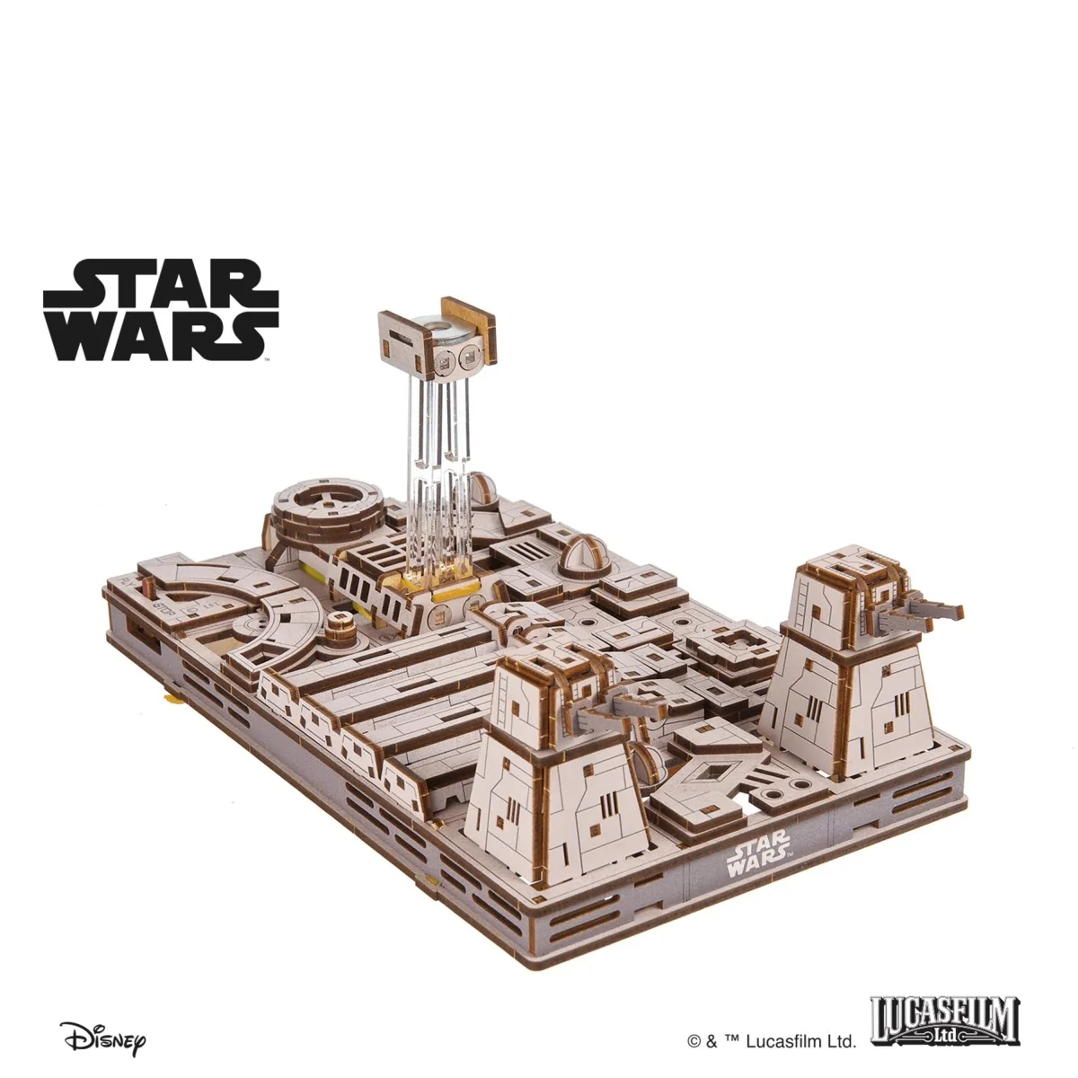 TIE Fighter 3D Wooden Puzzle UGEARS UGEARS UG-70270 - 7 TIE Fighter 3D Wooden Puzzle UGEARS UGEARS UG-70270 - 7