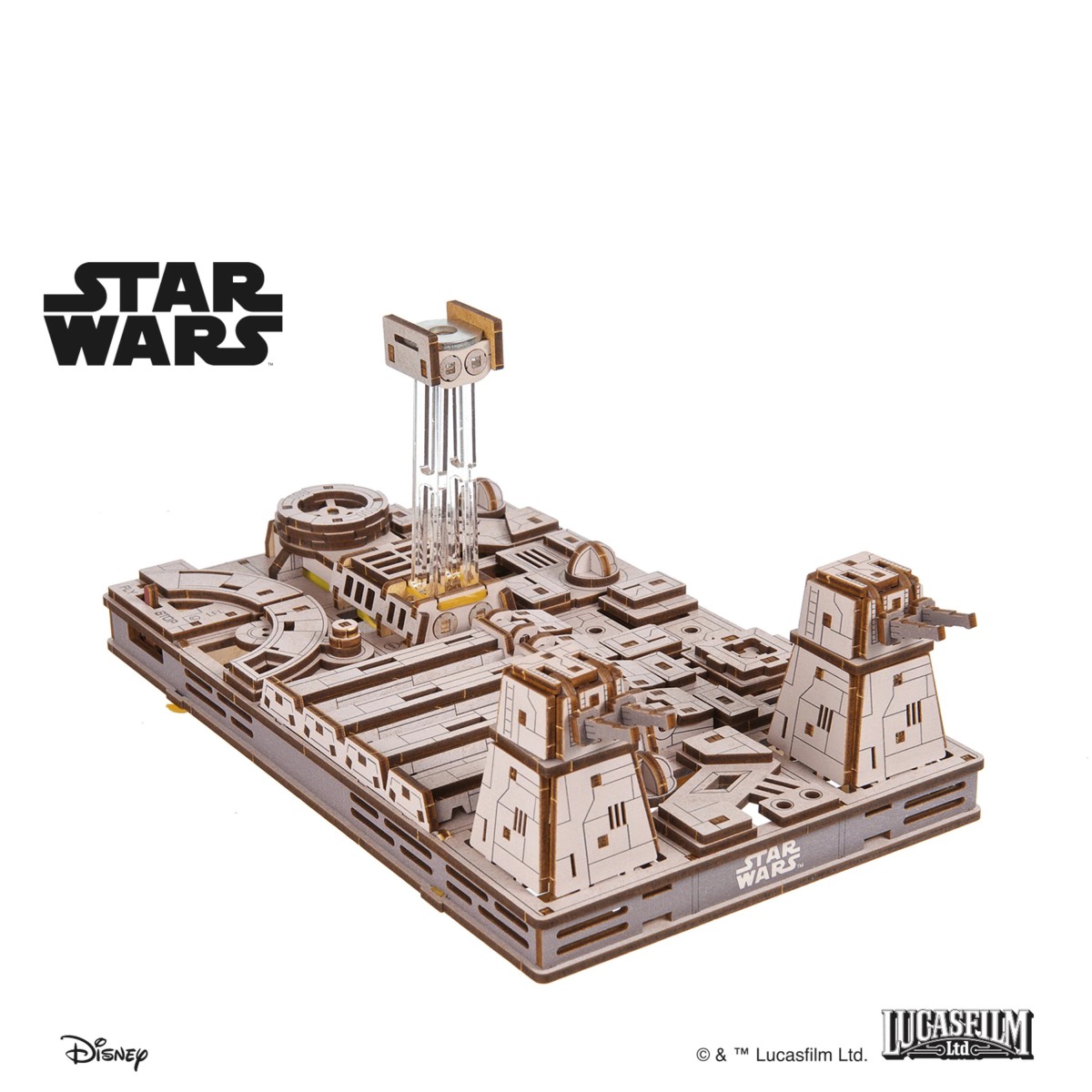 Chasseur TIE Star Wars Puzzle 3D bois UGEARS UGEARS UG-70270 - 7