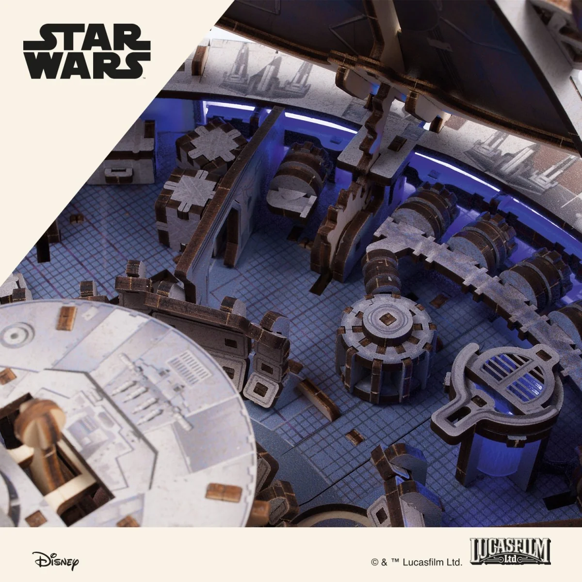 Millennium Falcon 3D wooden puzzle UGEARS UGEARS UG-70271 - 4