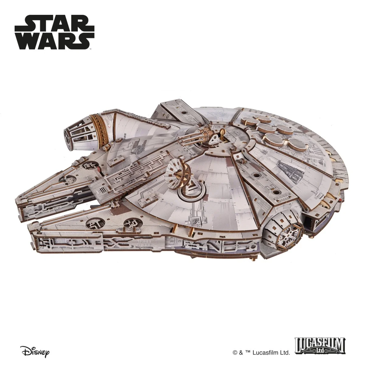 Millennium Falcon 3D wooden puzzle UGEARS UGEARS UG-70271 - 7
