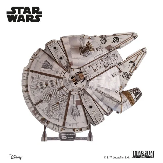 UG-70271-Faucon Millenium Star Wars Puzzle 3D bois UGEARS - UG-70271