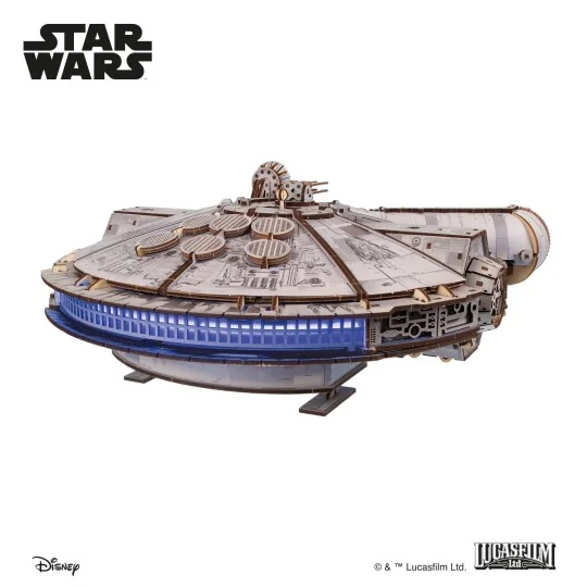UG-70271-Millennium Falcon Star Wars 3D wooden puzzle UGEARS - UG-70271