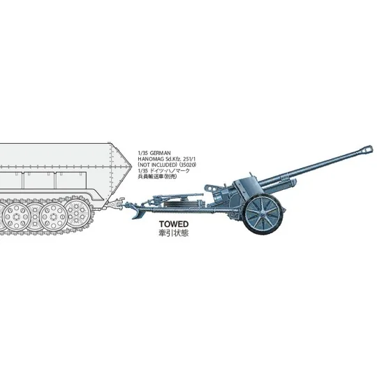 35392-Canon anti-char Pak38 1/35 Tamiya - 35392
