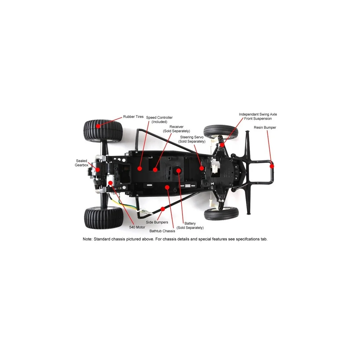 The Grasshopper Kit Black Edition 1/10 Tamiya Tamiya 47522 - 4 The Grasshopper Kit Black Edition 1/10 Tamiya Tamiya 47522 - 4