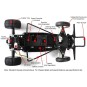47522-The Grasshopper Kit Black Edition 1/10 Tamiya