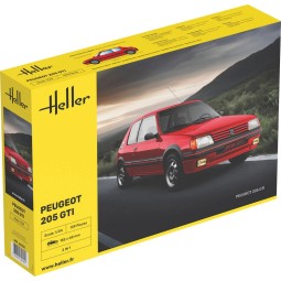 Peugeot 205 GTI 1/24 Heller Heller HEL-82705 - 1