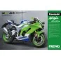 MT-007-Moto Kawasaki ZX-10R 1/9 Meng - MT-007